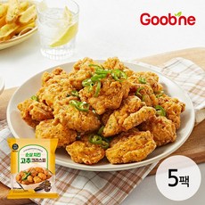 굽네 순살 치킨 고추 크리스피 5팩/QO04, 굽네 순살 치킨 고추 크리스피 5팩_QO04, 5개