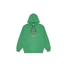 AAPE BY A BATHING APE PULL O버젼 후드 라이트그린