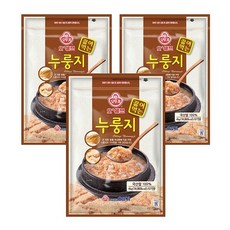 오뚜기 옛날 구수한 끓여먹는 누룽지, 3kg, 3개
