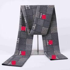 1PCS 망 스코틀랜드 부드러운 스카프 양모 체크 무늬 겨울 따뜻한 목도리 목 랩 긴 30X180 CM, 3, 1개