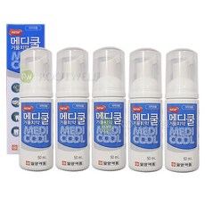 일양약품 뉴 메디쿨 거품치약(50ml) 치약, 50ml, 5개