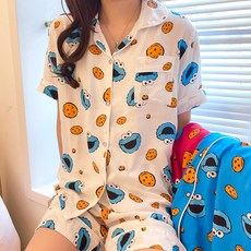 쿠키몬스터잠옷