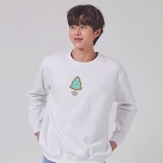 키밍 크리스마스 성탄절 산타 트리 맨투맨 후드티
