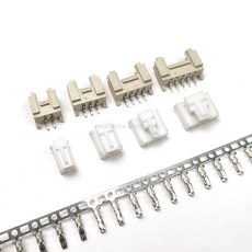 수직 수평 SMD 핀 헤더 HY2.0 커넥터 2.0mm 2 3 4 5 6 7 8P 플러그 수 + 암 + 터미널 키트 10 세트, 1) Horizontal SMD Kit - 2P