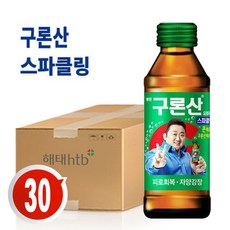 해태음료 영진 구론산 탄산 스파클링 오리지날