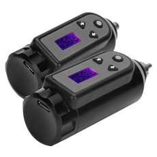 (GHOST AXE 인증) 대용량 문신 무선 전원 공급 원키 시작 LCD 화면 RCA DC 무선 문신 기계 전원 공급 장치 대용량 무선 전원 공급 장치 RCA DC 인터페이, 상품상세참조