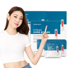 바이탈슬림 다이어트 올인원 데이 가르시니아 CLA 녹차 카테킨, 78g, 3box
