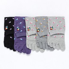 아놀드파마여성중목발가락양말