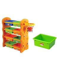 장난감농구대부착