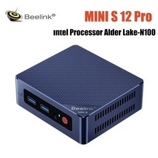 Beelink MINIS 12 프로 인텔 프로세서 알더 레이크 N100 미니 PC 윈도우