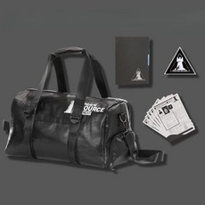 명일방주 배낭 가방 휴대용 메신저 굿즈, 1개, 가방 + 폴더 + 파일 + 스티커