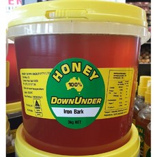 호주 꿀 100% DOWN UNDER 자연꿀 1kg 3kg 브리즈번 에서만 있는 대용량