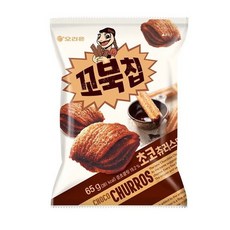 오리온 꼬북칩 초코츄러스 맛, 65g, 40개