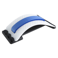 허리 스트레칭 운동 기구 간편한 보드 각도조절 척추 등 펴기 집에서 홈 트레이닝 필라테스, 16.회전 조절 블루 [침 마사지 / 라디안-