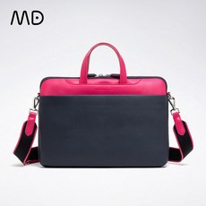 만다리나덕 크로스백 숄더백 Mandarina Duck Italian Mandarin Duck CITY 시리즈 심플한 분위기 플러스 남성용 및 여성용 벨벳 컴퓨터 서류 가방