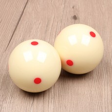 당구공 당구재료상 당구재료상사 6 개의 빨간 점이있는 큐 공 표준 당구 백색 큐 훈련 공 FK88, 쇼로