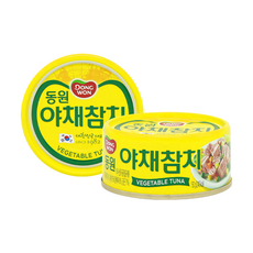 동원 야채참치, 150g, 3개