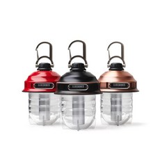 베어본즈 비컨랜턴 비컨 랜턴 3 COLOR 아웃도어 캠핑용품 감성 인테리어 LED 충전식 캠핑랜턴 캠핑용랜턴 감성랜턴 텐트조명, 1개, RED 레드
