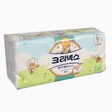 크리넥스 3겹 울트라클린 팝업티슈 화장지 90매, 4개, 90매입
