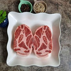 진코어 에어프라이어 통목살 500g, 2.5cm, 2.5cm