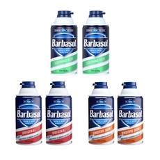 바바솔 오리지날 면도크림 283g x 2개 / Barbasol Shaving Cream for Men 10 oz. x2, Aloe
