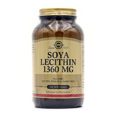 솔가 소야 레시틴 1360 mg 100 소프트젤, 1개, 100정