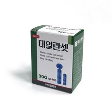 대일 나노렛 란셋침 채혈침 사혈침 30G 100p x 1통, 1개