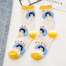 밀크핑크발목스타킹양말