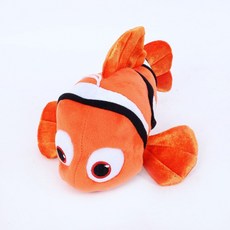 25cm nemo dory 봉제 인형 찾기 nemo & dory clown fish 봉제 인형 동물 완구 어린이 크리스마스 선물, Orange Nemo