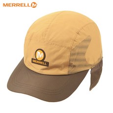 머렐 머렐(MERRELL) (여성)챙배색 귀달이 아웃도어 캡모자_5314FC601, 카멜