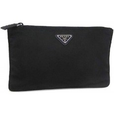 프라다 PRADA 여성 파우치 VELA 1NB400 067 F0002 NERO 블랙 1920aw (블랙) [병행 수입품]