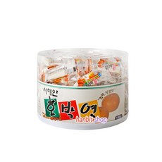 서해안 호박엿 1.4kg 1통 개별포장 추억의과자 수능엿, 단일상품