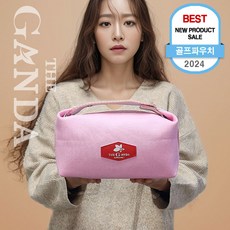 골프클러치백 골프공가방 골프카트백 남자 여성 볼파우치, 핑크, 1개