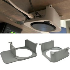 Mac Mini 2024 M4/M4 Pro용 언더 데스크 스탠드 M4 용 장착 케이스 나사 액세서리 포함, 01 Without bracket, 1개