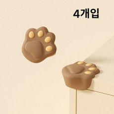 ANYOU 코너보호대 고양이 발톱HJFZT003, 브라운Brownish, 1세트