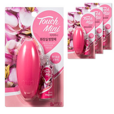 리빙굿 터치미니 화장실 방향제 포푸리향 본품, 52개, 13ml
