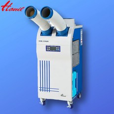 한일 산업용 에어컨 업소용 공업용 실외기없는 이동식 코끼리 2구 3구 국산 R, 1. 이동식 2구 에어컨