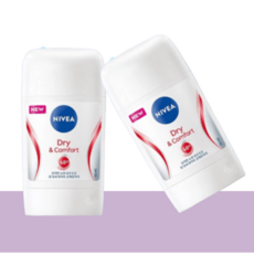 니베아 데오드란트 스틱 드라이 앤 콤포트 50ml, 2개