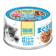 아이시아 먀우먀우 토비키리 치어가 들어간 참치60g(MT-3)x24개, 1박스