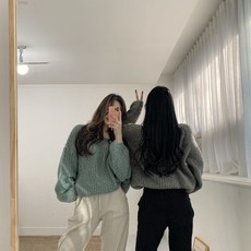 제이밍츄 알파카 니트