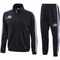 (안부) UMBRO 저지 트랙 자켓 바지 상하 세트 ULUOJF15 / ULUOJG15 (BLKxBLK 블랙 M)