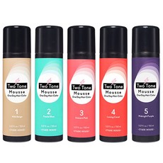 에뛰드하우스 투톤 무스 원데이 헤어 컬러 (1호~5호) 150ml, 2호 파스텔블루, 1개