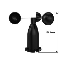 금속 소재 CE 인증 RS485 출력 아두이노 풍속 센서 피드백 제공 기상 관측소, [04] 0-10V Output, [01] Wind speed, 1개
