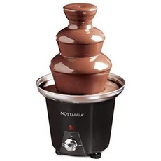 [아마존베스트]Nostalgia 24-Ounce Chocolate Fondue Fountain 1.5-Pound Capacity Easy To Assemble 3, One Color_Fondue Fountain, One Color_Fondue Fountain, One Color