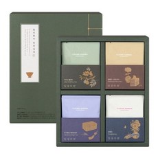 일상다완 쌍계명차 일상다완 한차실록 전통차 세트 + 쇼핑백, 전통차 4종 x 3p, 10세트