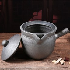 탕약기 가정용 한약 중탕 홍삼다리기 약탕 주전자, 전통적인 싱글 핸들 2리터(끓일 때), 1개