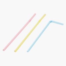 자바라빨대(혼합)21cm, 1개, 500개