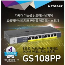 UKA4364798포트 POE스위치허브 CCTVIP카메라 무선AP 전화기124W, 단일옵션