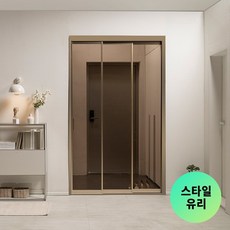 리바트키친 알파 3연동 중문 1150~1300(-자 오픈형 스타일유리), 없음