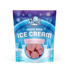 Arctic Farms 동결건조 아이스크림 녹지않는 우주 아이스크림, Cotton Candy_1봉, 4개, 28g